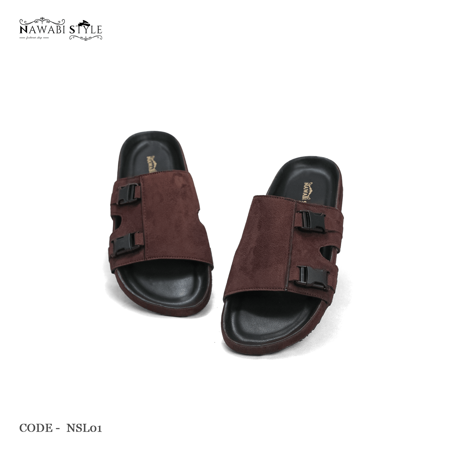 1 (3) Comfort Arizona Sandal – NSL01-BW - Image 1