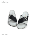 Comfort Arizona Sandal – NSL11-White-Black