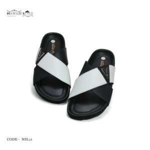 Comfort Arizona Sandal – NSL11-Black-White